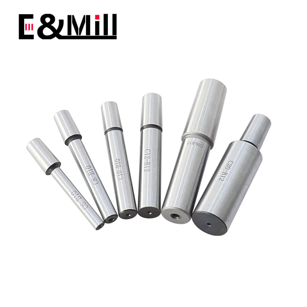 C6 C8 C10 C12 C16 C20 B10 B12 B16 B18 B22 straight shank drill chuck connecting rod milling machine tie rod drill chuck adapter