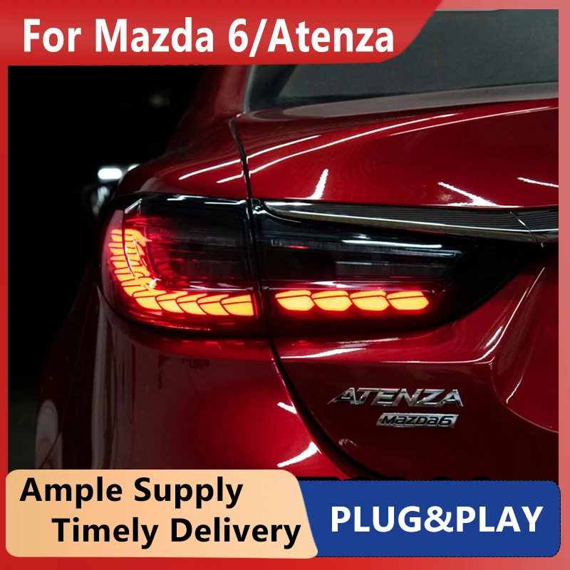 

Rear Lamp for Mazda 6 LED Tail Light 2014 2015 2016 2017 2018 2019 Mazda6 Atenza Taillights LED DRL Signal Brake Reverse auto