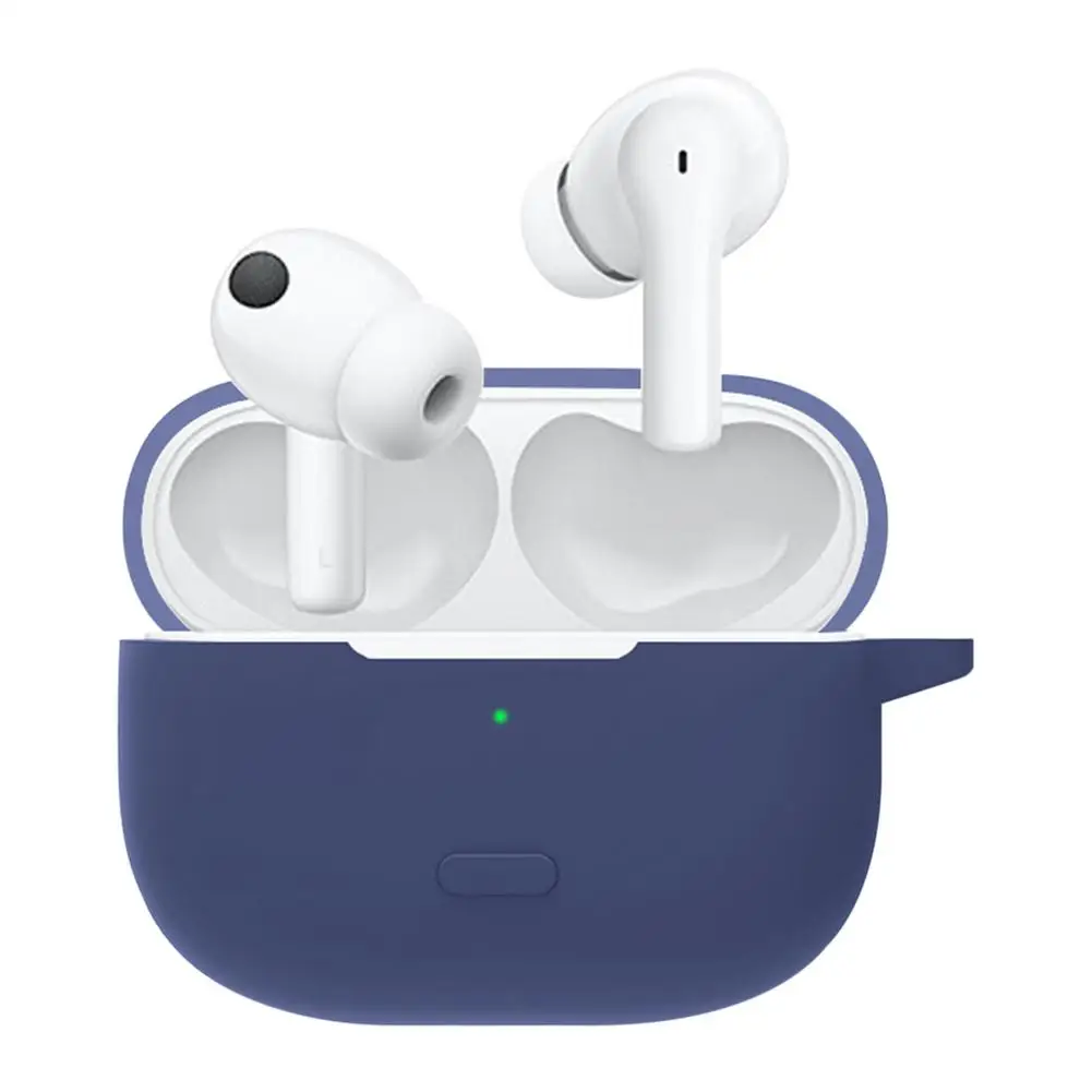 Caso de silicone para vivo tws 2 2e fones de ouvido portátil risco choque resistente capa protetora accessrises com mosquetão