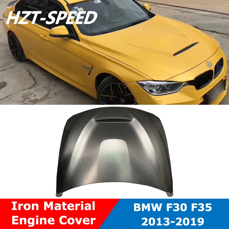 F30 materiale in alluminio copertura cofano motore stile GTS per BMW serie 3 F35 modifica M3 M4 2013-2019