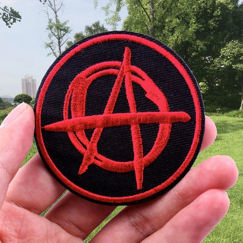 DIY Embroidery Patch Iron On Patches For Clothing Rock Hippie Band Patch Letter Embroidered Stripe On Clothes