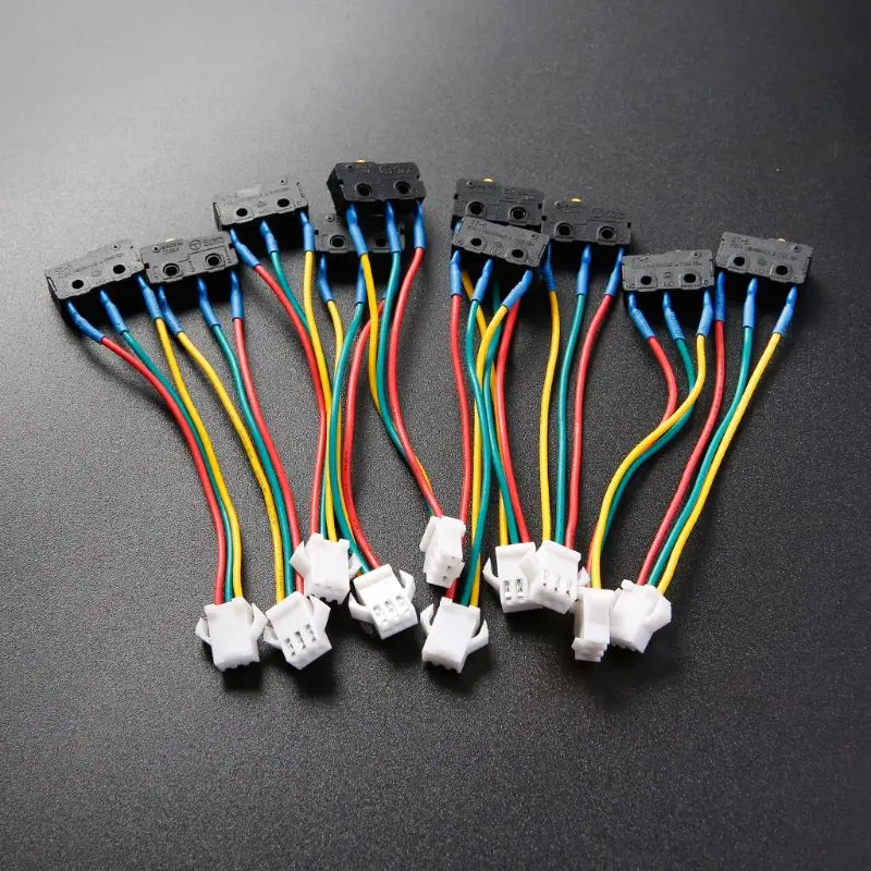 10pcs Gas Water Heater Micro Switch Three Wires Small On-off Control Without Splinter Dropshipping