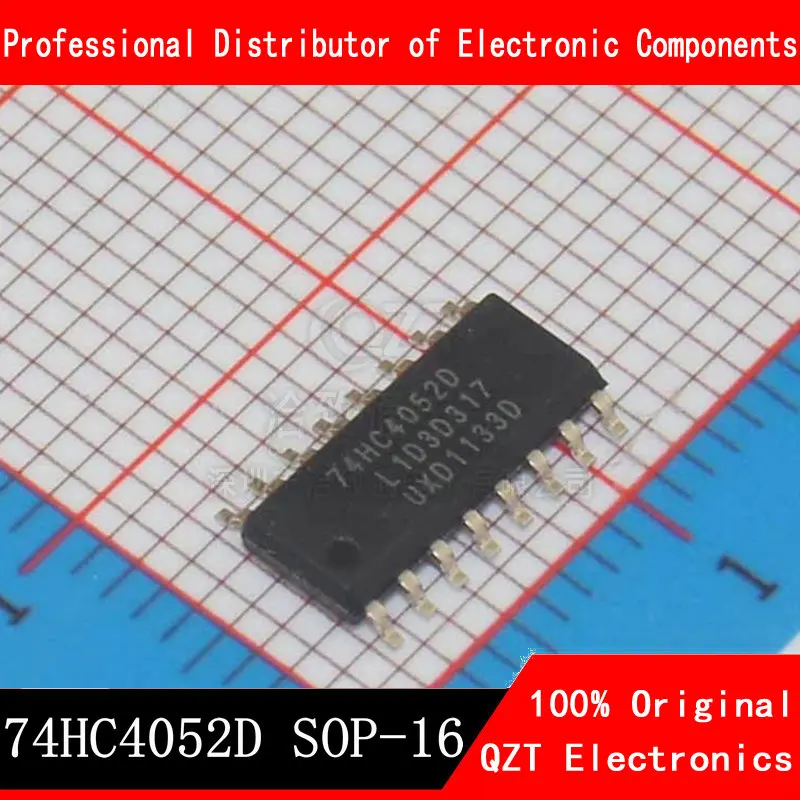 

10PCS/LOT 74HC4052D SOP16 74HC4052 SOP SN74HC4052DR SOP-16 SMD new and original IC In Stock