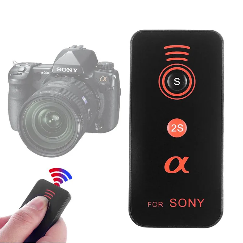 Wireless Remote Control Shutter Release For SONY NEX-7/5T/N/R A6000 A7 A7II A7R A7S A330 A450 A500 A560 A700 A900 A65 A77 A99