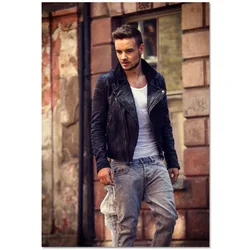 Poster Custom Liam Payne Canvas Poster Art Home Decoration Cloth Fabric Wall Poster Print Silk Fabric 30X45cm40X60cm