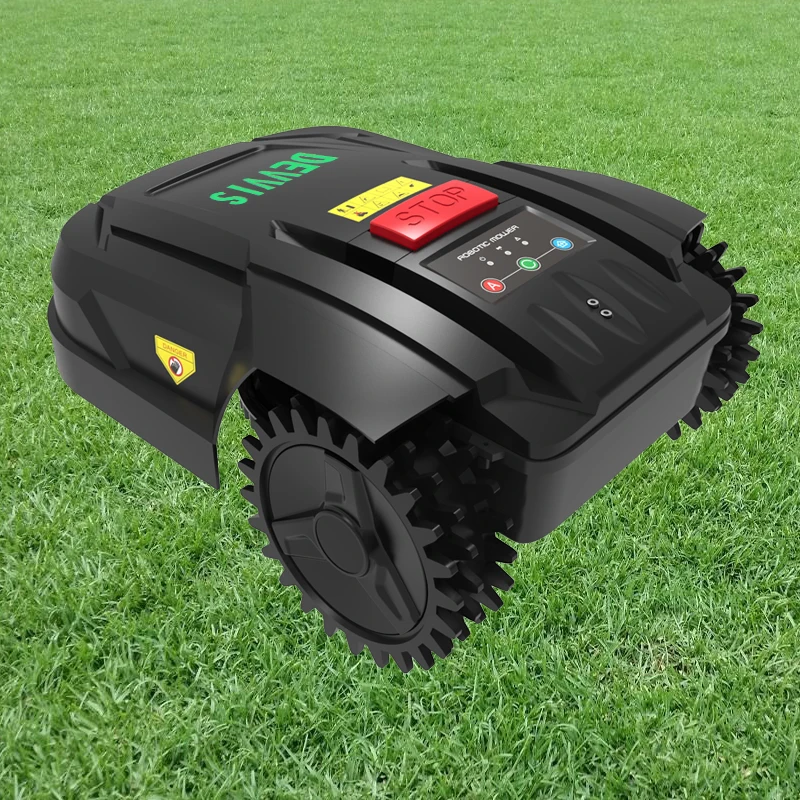 US$579 to US$599 DEVVIS Smart Robotic Lawn Mower H750T Battery Powered with 5.2Ah Lithium Battery Working Capacity up to 800m2