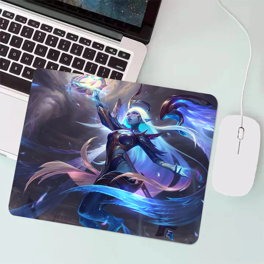 League of Legends Soraka Small Gaming Mouse Pad PC Gamer Keyboard Mousepad Computer Mouse Mat Laptop Anime Mause pad Desk Mat