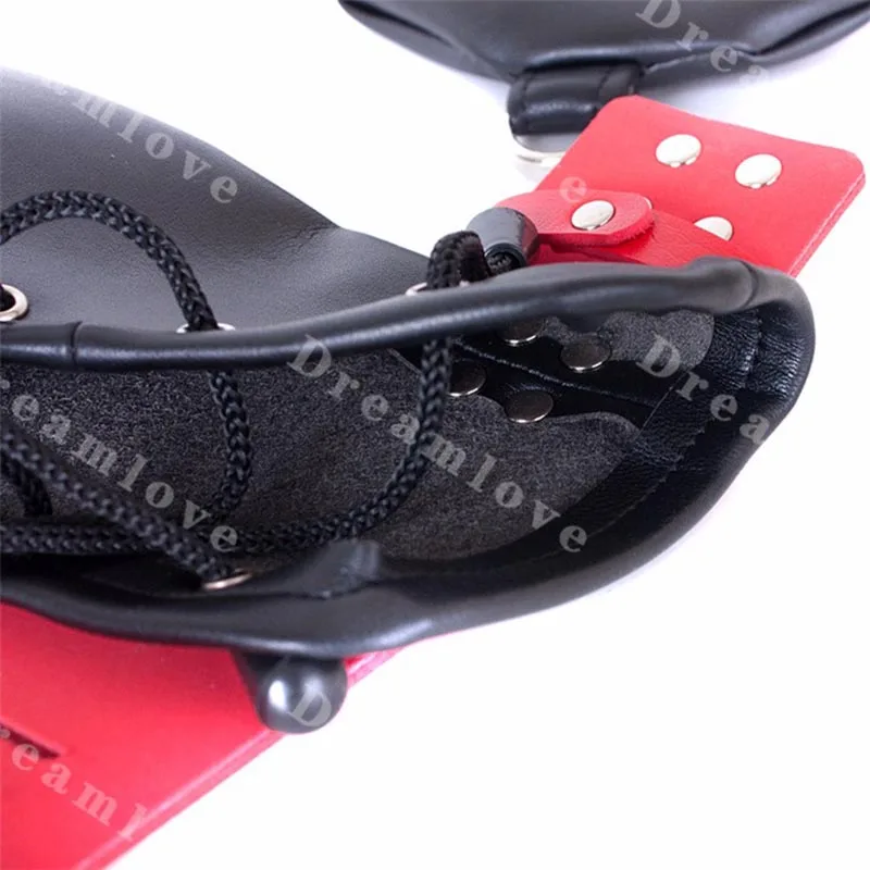 Juego de rol de cuero para mascotas, guantes de mano con cerraduras de almohadilla y anillos en D, disfraz de perro, ropa fetiche para mujer