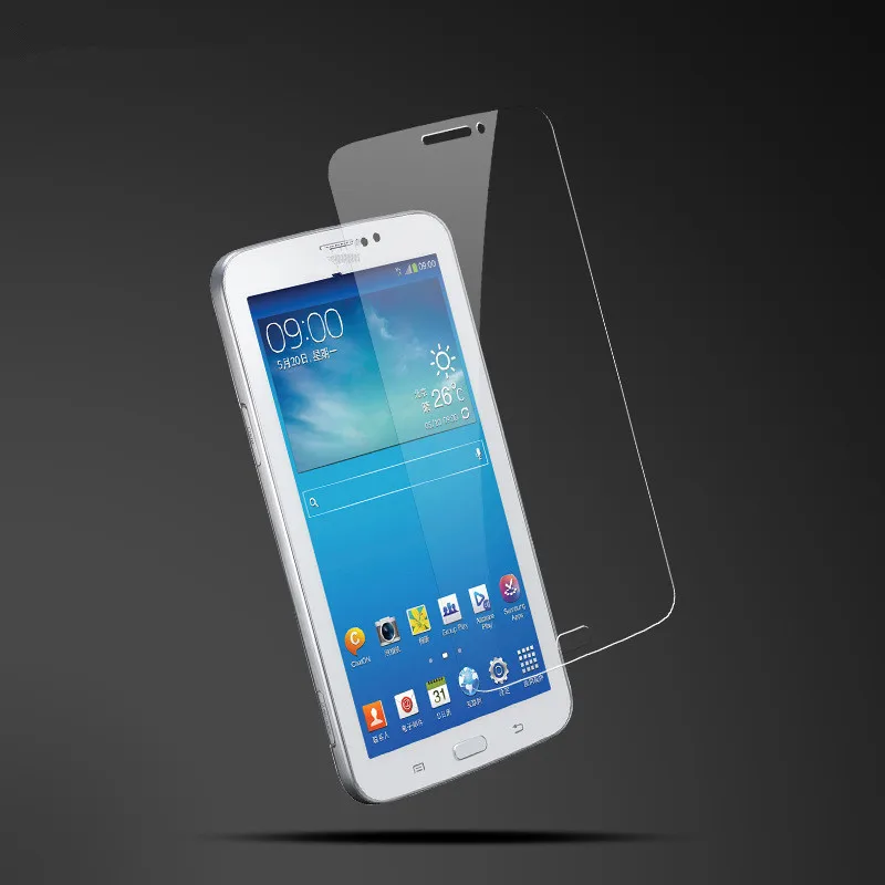 شاشة الزجاج المقسى حامي لسامسونج غالاكسي تبويب 3 tab3 7.0 بوصة SM-T210 SM-T211 اللوحي
