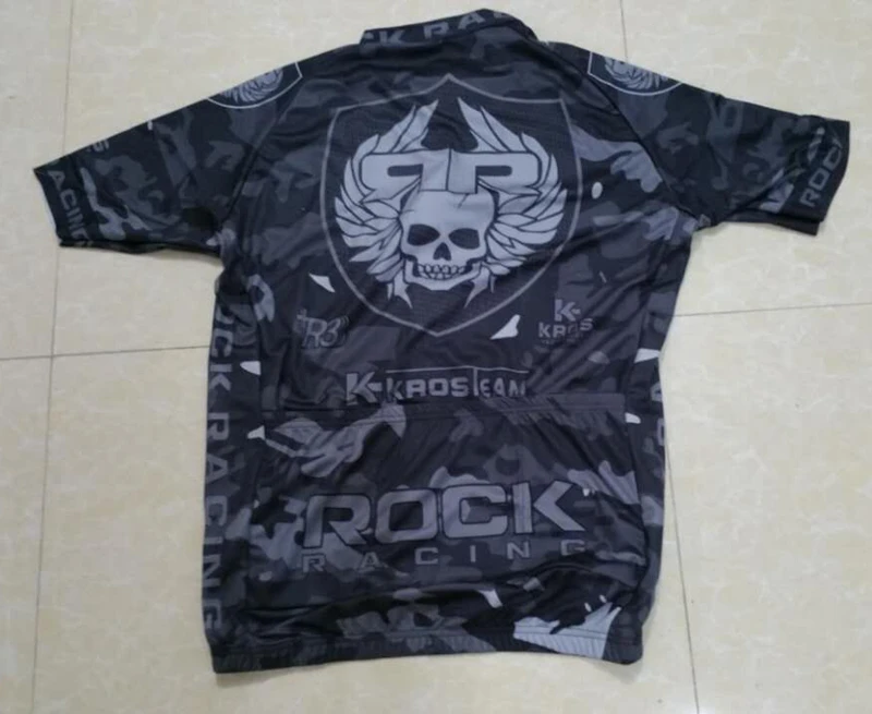 Camouflage Pro Team Rock Racing Bike Jersey Bicicleta Ropa Maillot Ciclismo Breathable Summer MTB Cycling Clothing: Size XXS-6XL