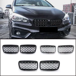 Diamond Star Style Front Kidney Grille Bumper For BMW 2 Series F45 F46 216i 218i 220i 225i 2015-2017