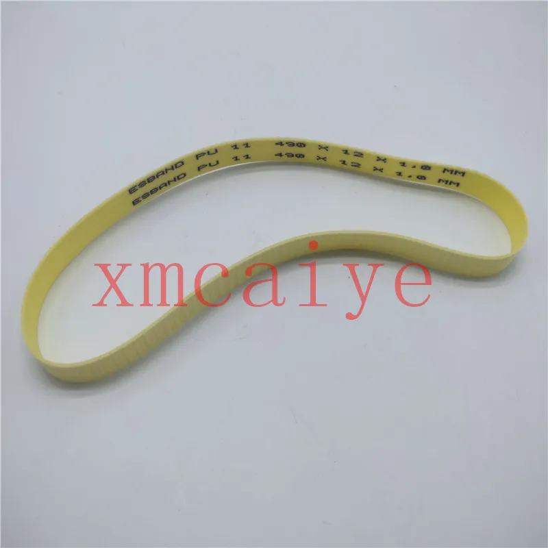 2 PCS 00.780.0475 Powder Spray Motor Drive Belt 490*12*1mm For GTO52 Machine