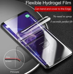 3D Curved Edge Full Cover Hydrogel Film For Sony Xperia XZ3 XZ2 XZ1 Compact Premium XA1 XA2 Plus Ultra Screen Protector Film