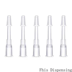 Plastic Tips Cap Syringe Dispensing Tip Cones Protective Sleeve Jacket