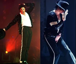 Michael Jackson Costume Jackson imitates clothing Billy King MJ dance performance suit Cosplay stage performance Bar Nightclub