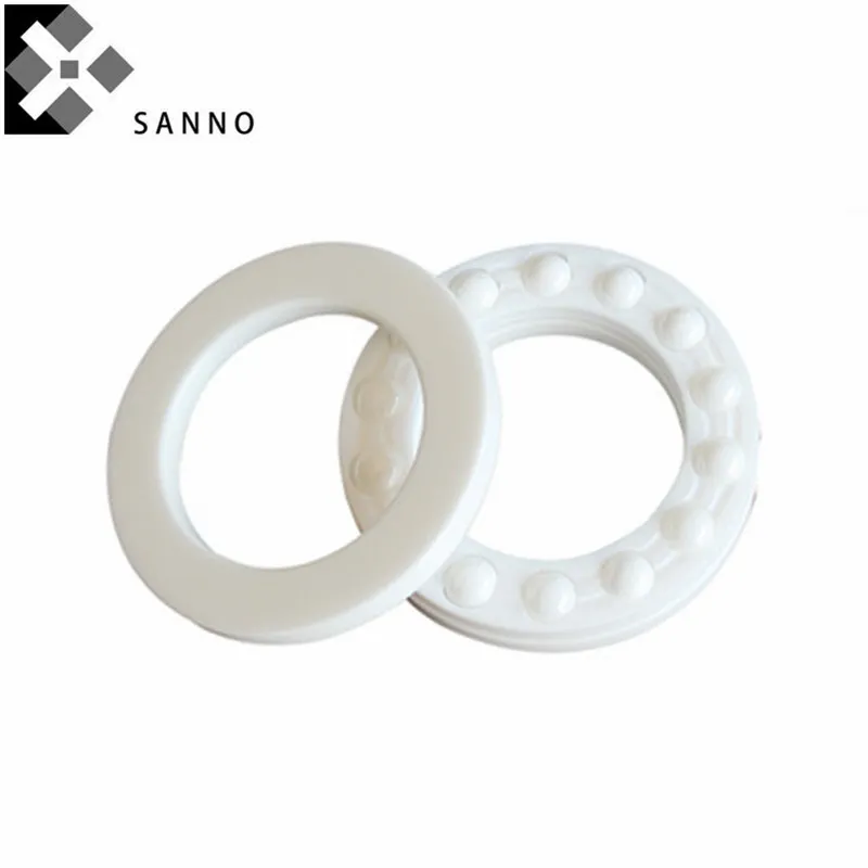 5pcs 51100 51101 51102 51103 51104 51105CE Ceramic Bearing Zro2 Ceramic Zirconia Bearing Double Row Swlf-aligning Bearings