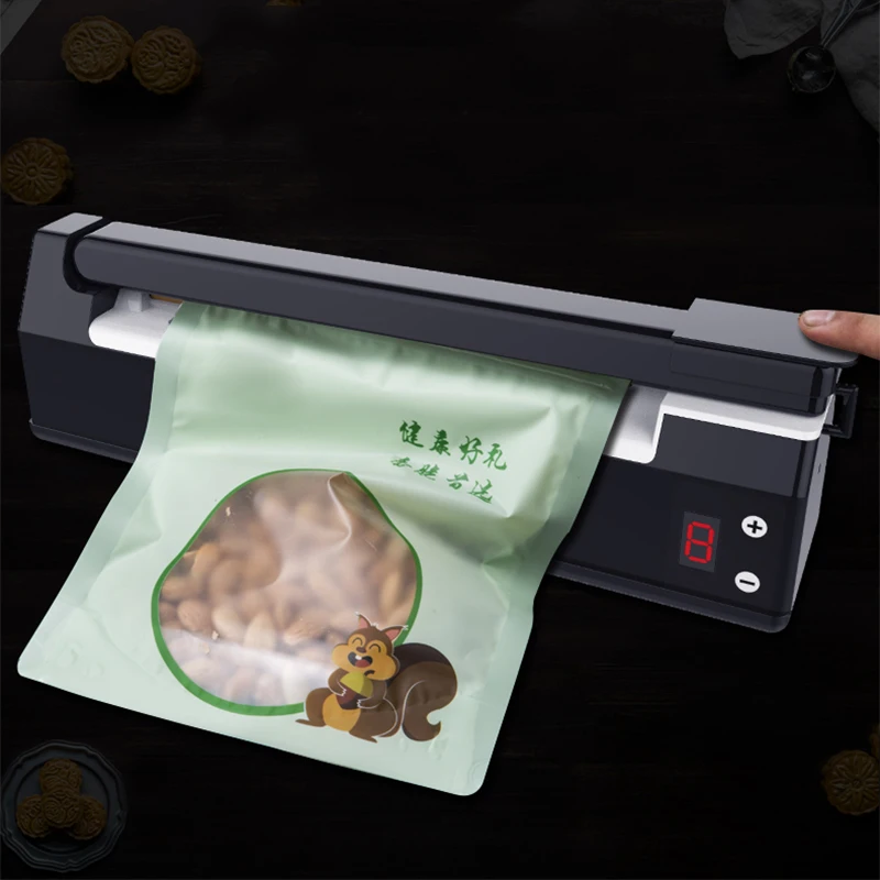 Hand pressure sealing machine 20cm small household plastic bag aluminum foil food bag sealing mini commercial tea plastic seal