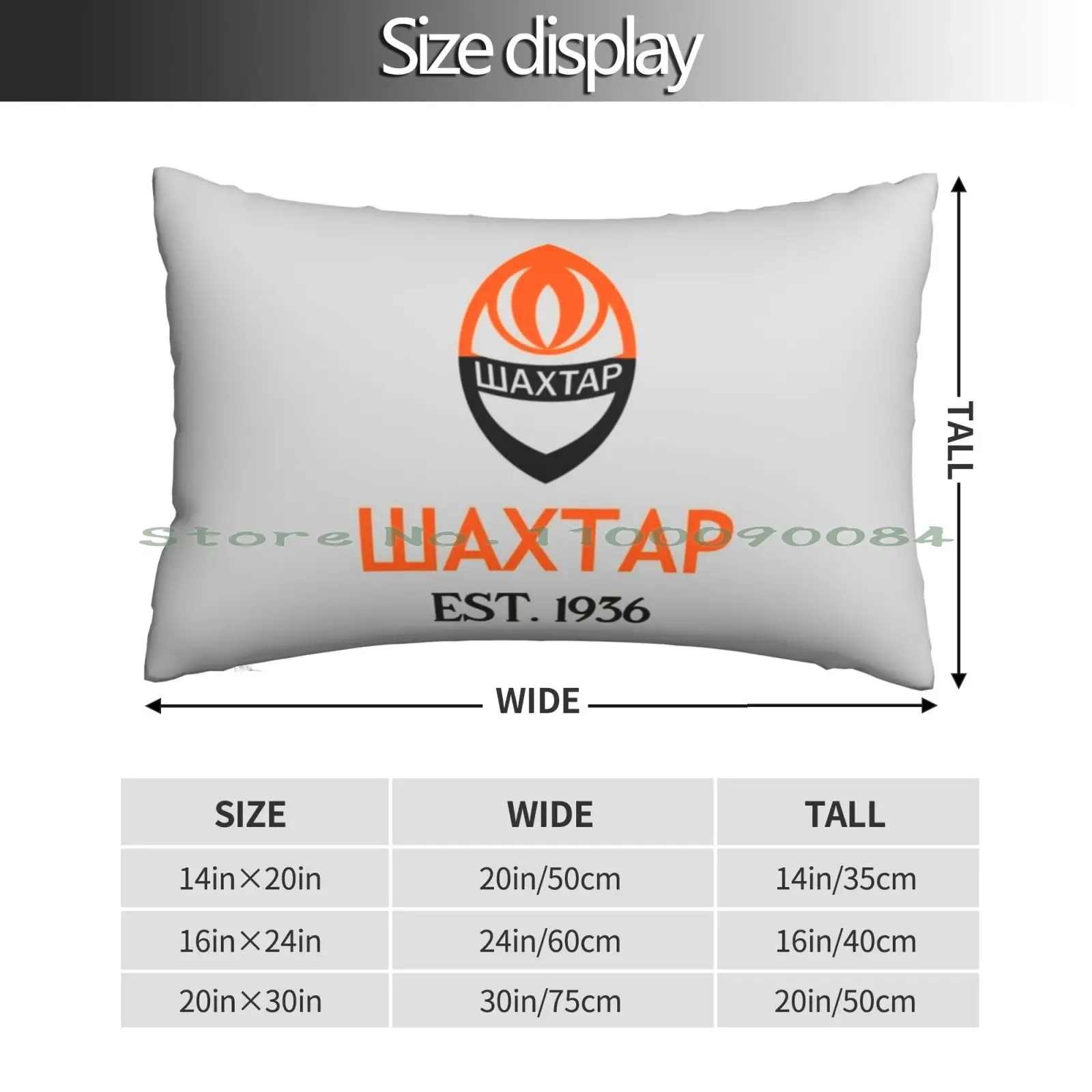 Shakhtar Orange & Black Pillow Case 20x30 50*75 Sofa Bedroom Azure Monster Hunter World Gaming Gamer Dauntless Kanji Japanese