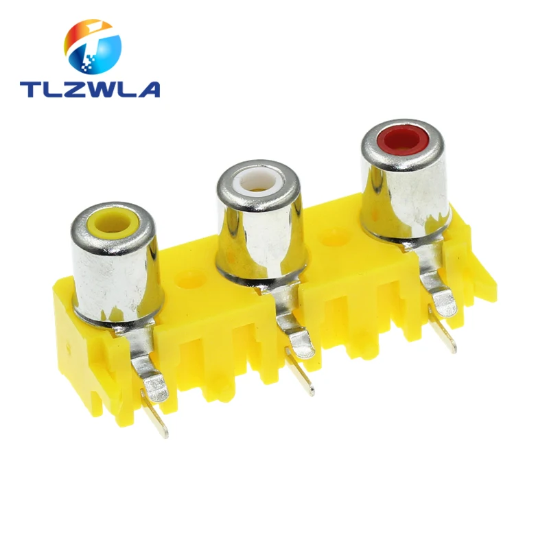 5Pcs Rca Female Soc…