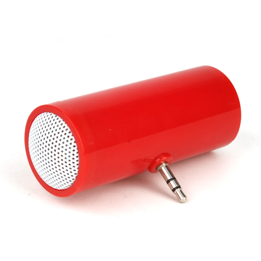 3.5mm Direct Insert Stereo Mini Speaker 80Ω Microphone Portable Narrator MP3 Music Player Loudspeaker For Mobile Phone&Tablet PC