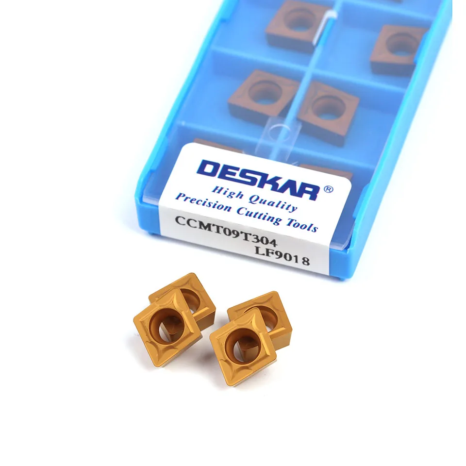 DESKAR CCMT060204 CCMT09T304 CCMT09T308 CCMT060208 LF9018 Carbide Lắp Dụng Cụ Xoay Bên Trong Máy Tiện Lắp Sản Phẩm Chất Lượng Cao