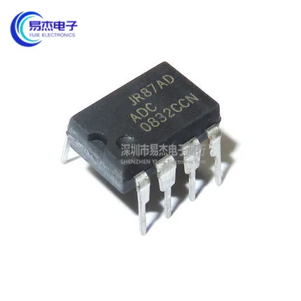 New original adc0832ccn / NOPB package pdip-8 IC analog-to-digital conversion chip