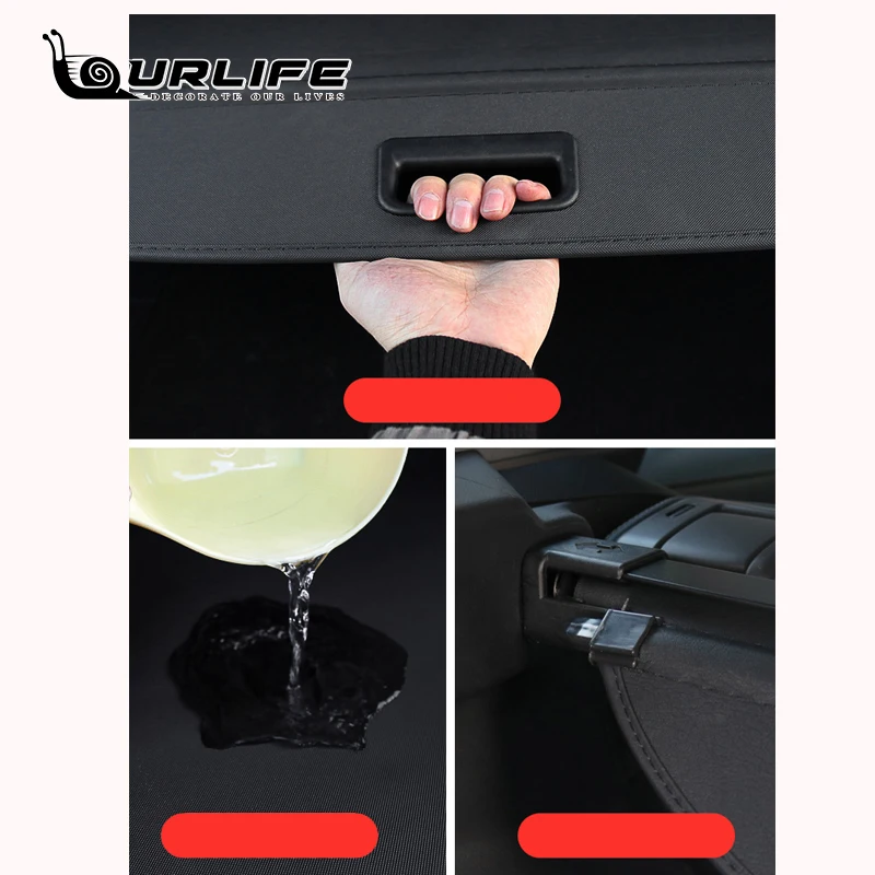 For Toyota RAV4 XA50 2019 2020 2021 2022 2023 2024 Trunk Cover Curtain Board Partition Modified Decorative Accessories