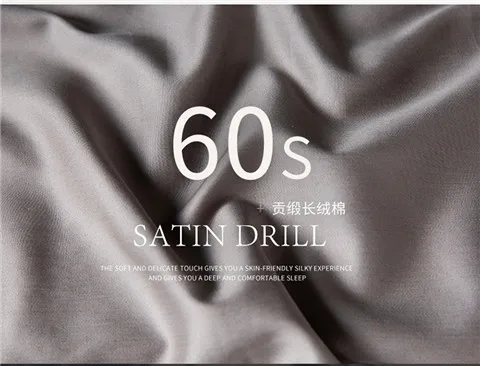 60S High Quality Egyptian Cotton Pillow Case Solid Color Home Hotel Bedding Pillow Cover Brief Style Pillowcase