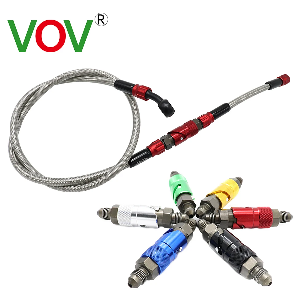 General  Off-road Motorcycle Accessories Adapter Kit Aluminum Moving Hose Quick Connector And Cable Motorcycle