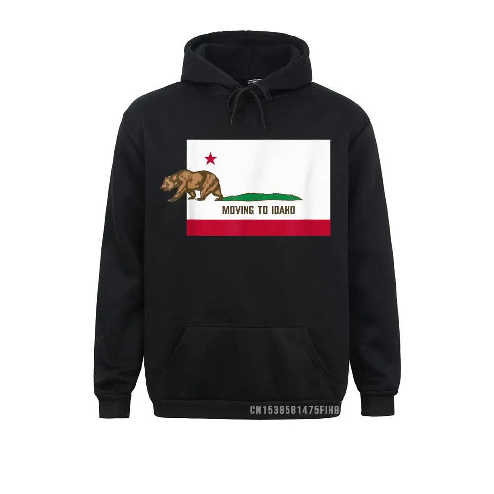 

Moving To Idaho Leaving California Funny Designed Hoodie Sweatshirts 2021 New Young Hoodies Moto Biker Long Sleeve Clothes