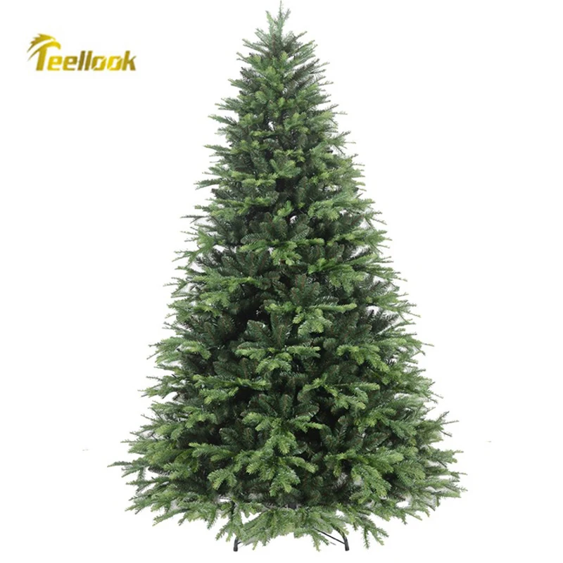 

Teellook 1.2m/5.0m Green PE+PVC Hybrid Luminous Christmas Tree Christmas and New Year Home Decoration