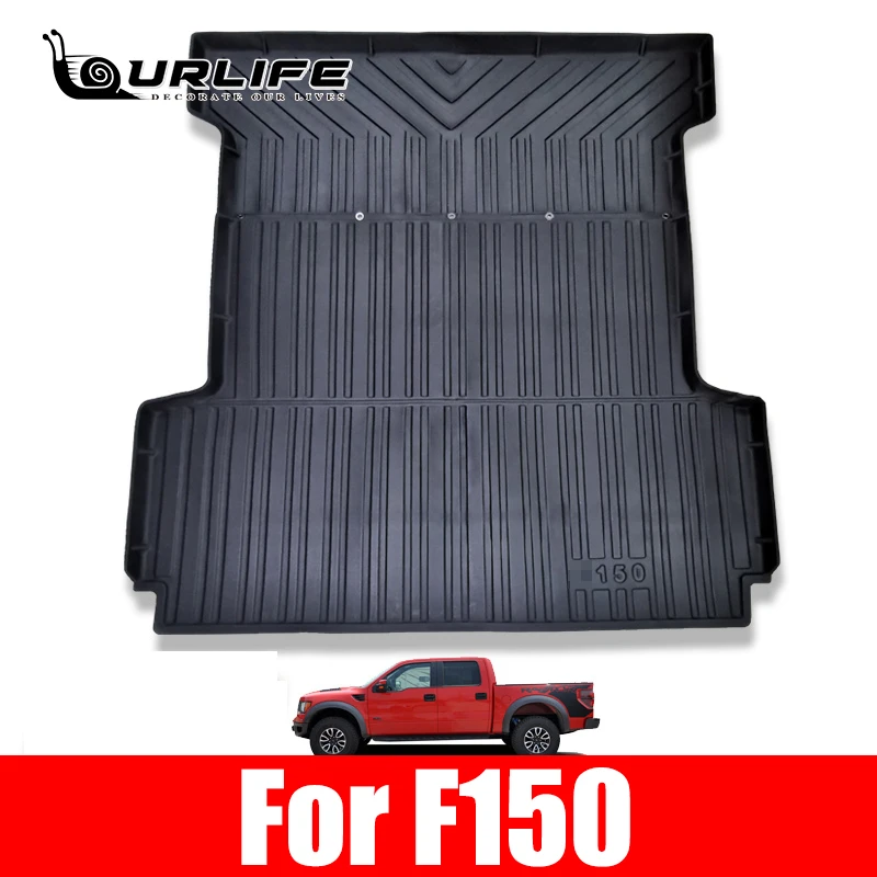 Car Rubber Floor Mats For Ford F150 2014-2020 2019 2017 2016 2018 2015 Limited Raptor Platinum Trunk Mat Catpet Accessories