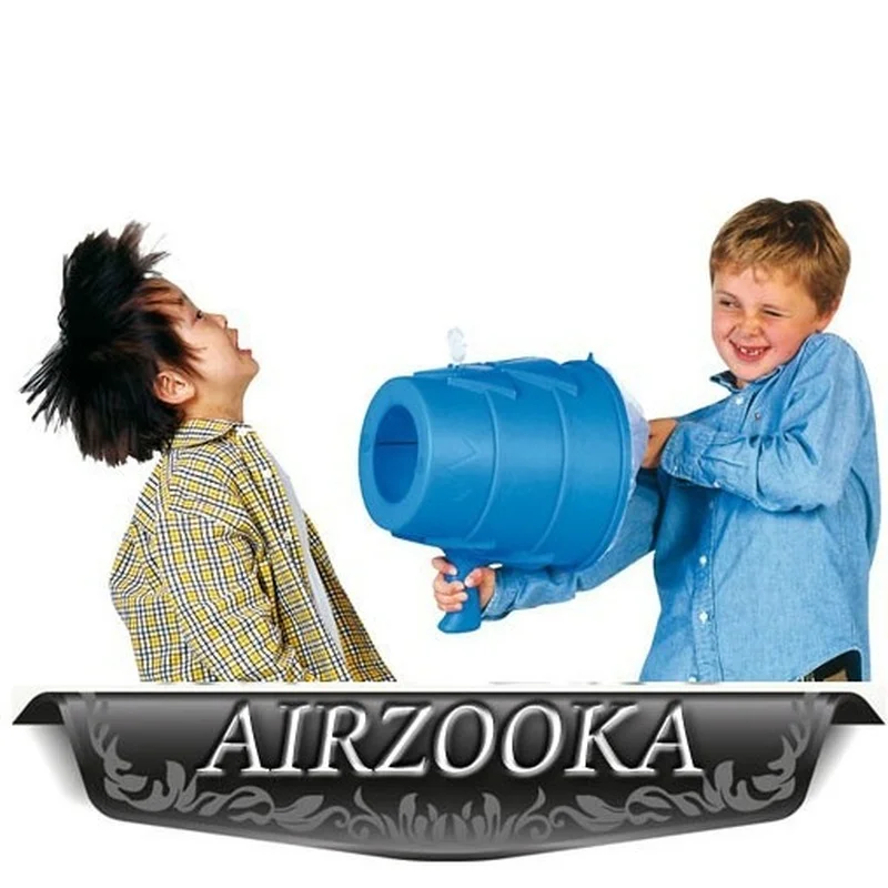 American Genuine AIRZOOKA Children's Day Air Cannon Tricky Trick Funny Technology Creative Vent Toy Christmas Birthday Gift