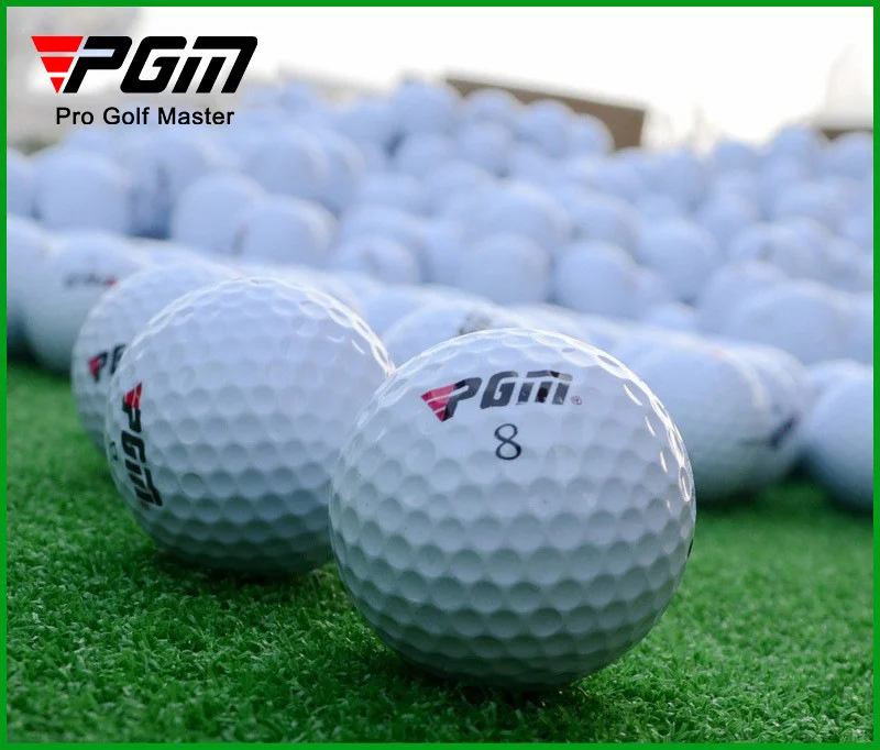 PGM golf three-layer competition ball with high elasticity rubber core with elastic white color