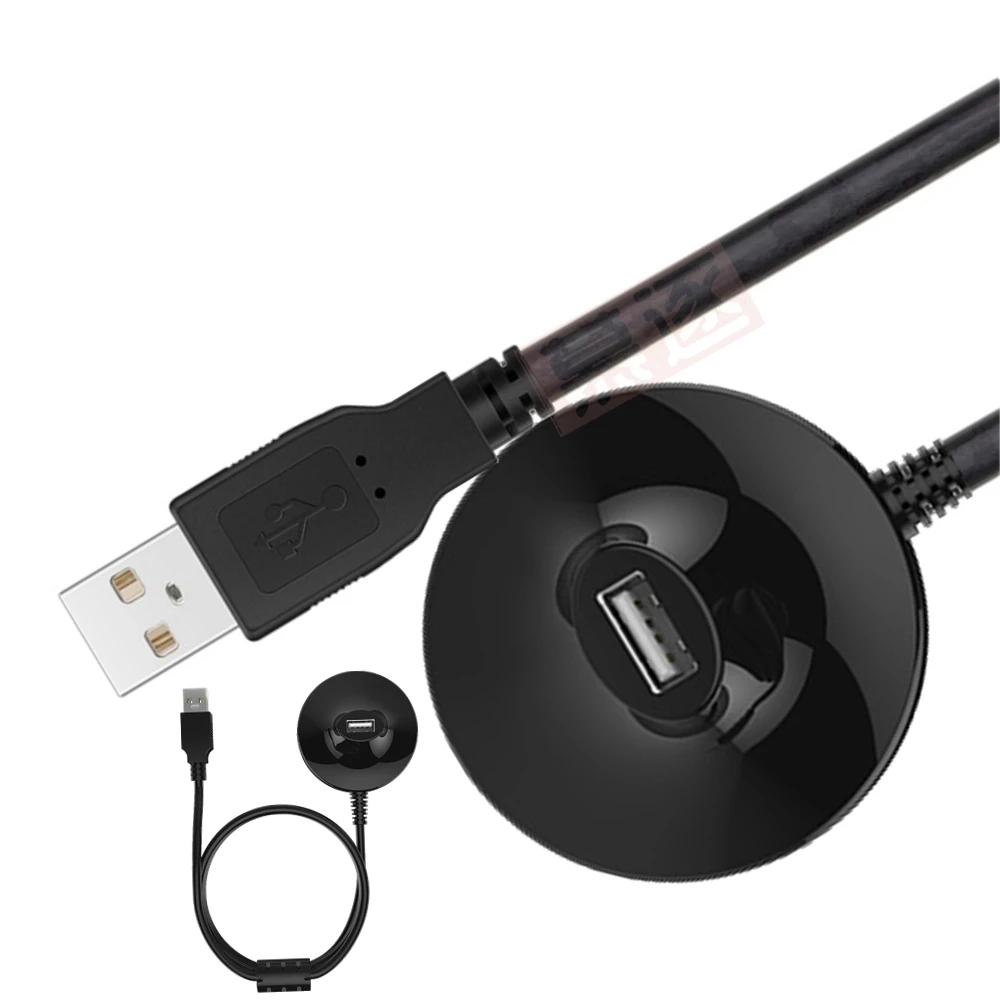 Super Speed USB 3.0ชายหญิง Wireless WIFI USB Charger & Data Extension ฐาน Stand Docking สาย1.5M