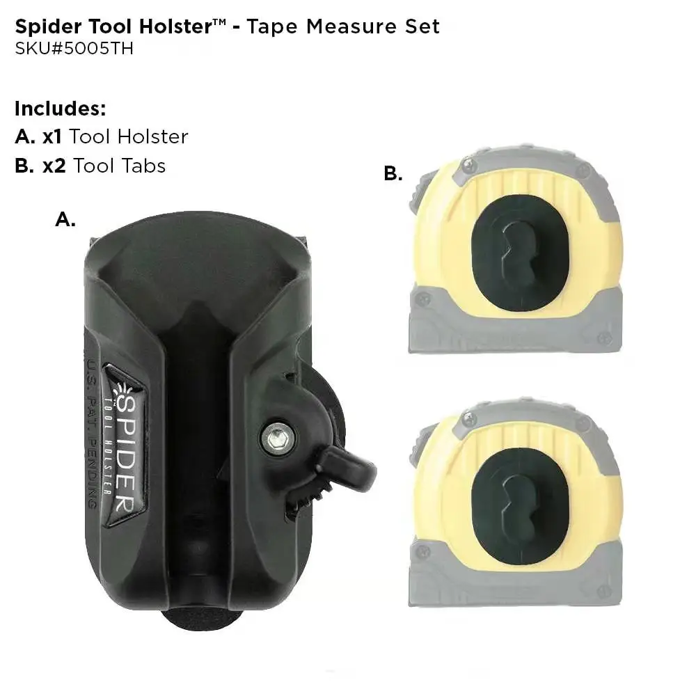 Spider Tool Holster- Tape Measure Set