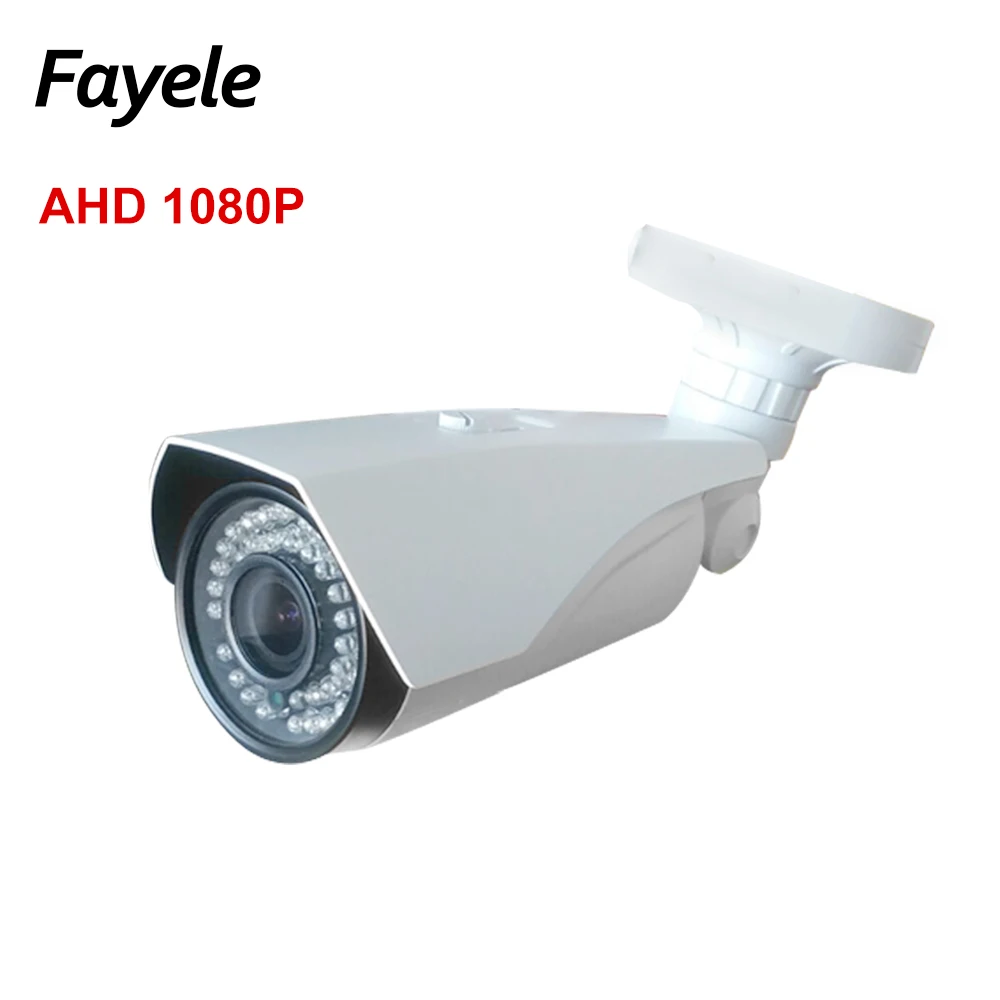 

CCTV Security Outdoor Waterproof IP66 Surveillance Video AHD 1080P Bullet Camera IR 40M IR-CUT Metal Case Analog Camera