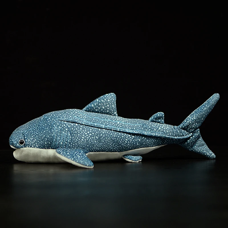 Whale shark Kids Plush Toys Real life Rhincodon typus Simulation Baby Sleeping pillow Gifts Lifelike Stuffed Sea Animals Dolls