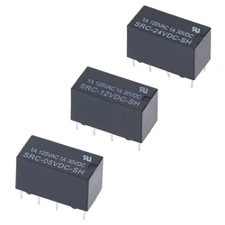 8 Pins Relay SRC-05VDC-SH SRC-12VDC-SH SRC-24VDC-SH 5V 12V 24V