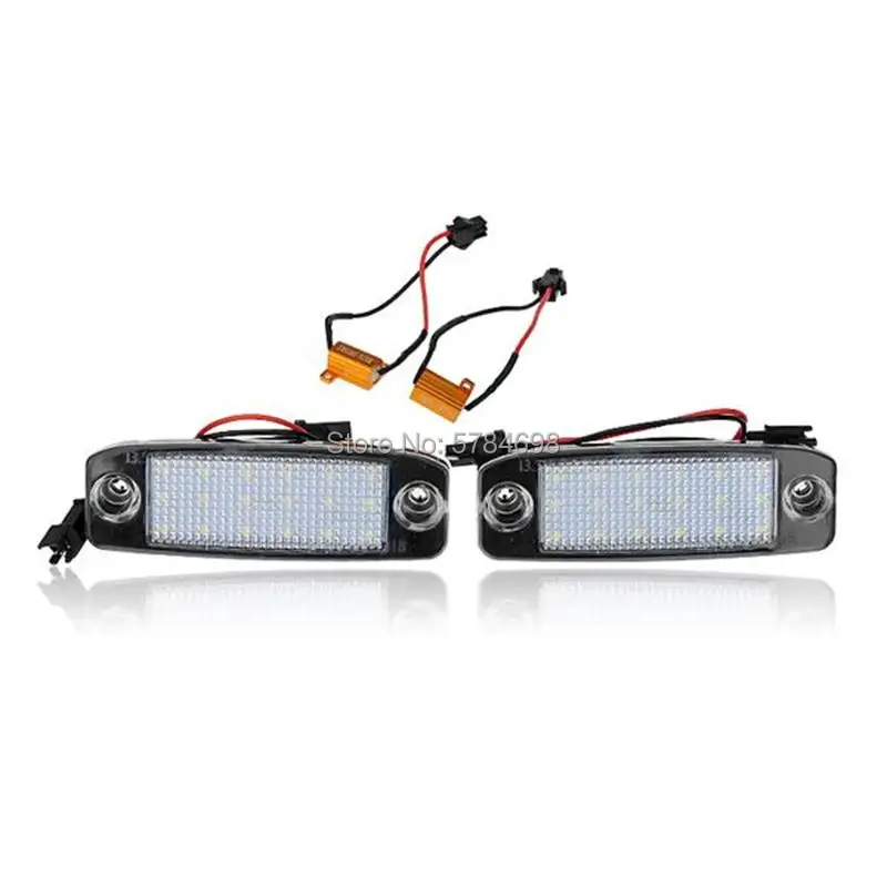 2Pcs Car Led Licens…