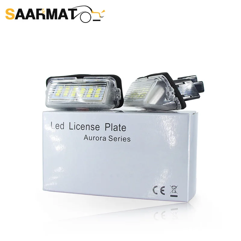 LED License Plate Light Base for Toyota CAMRY-ACV51 ASV50(Asia) 11.12~ (Gen 7th ) HYBRID 12 ~ (Gen 7th ) Car Number bulbs DC 12V