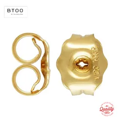 20 pz/set 14K oro riempito orecchino indietro forniture all'ingrosso per gioielli che fanno Handmde accessori fai da te gioielli in oro alla ricerca