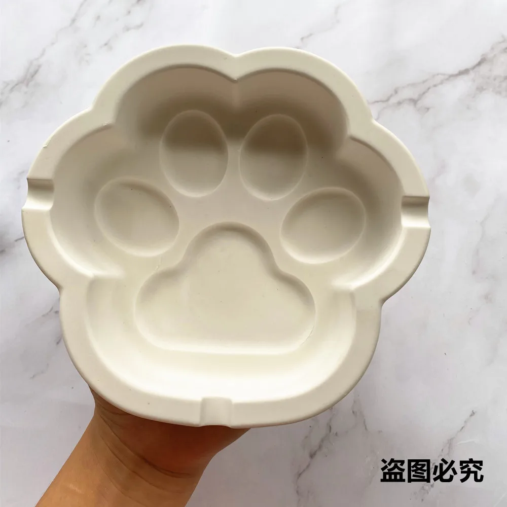 Big Cat paw Silicone Mold Cement Flowerpot Mould Storage Box Silicone Mold Set DIY Epoxy mold