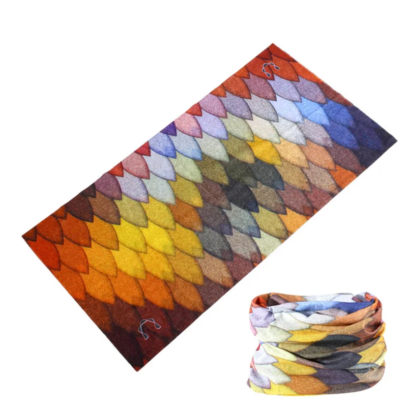Çok kullanımlı yüz kalkanı Bandana balıkçılık boyun isıtıcı dikişsiz Bandana bisiklet kafa spor maske açık erkekler başörtüsü