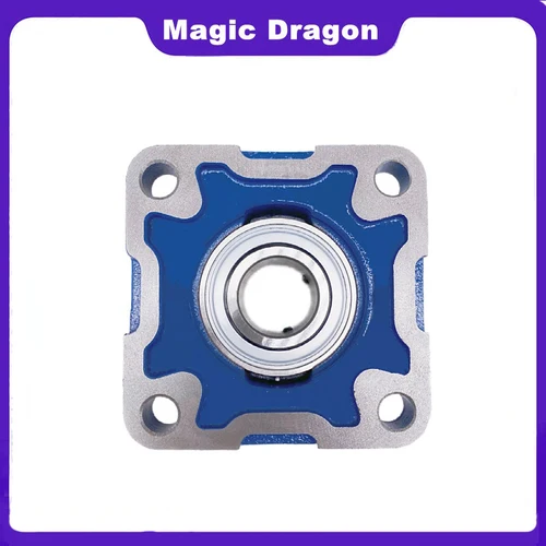 Imagen 2 del producto Rodamiento esférico exterior de asiento cuadrado ETK, 1/2 piezas, de alta calidad, UCF204, UCF205, UCF206, UCF207, UCP208, UCF209