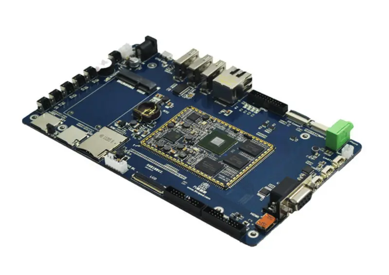 Carte de développement X6818 S5P6818 Cortex-A53 Octa Core 1G DDR3 8G EMMC + écran LCD capacitif 7 pouces android linux qt ubuntu