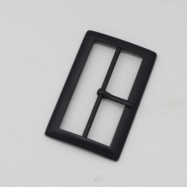 2Pcs/lot Metal JI-shaped button adjustment buckle button rectangular coat windbreaker decorative belt buckle accessories C021