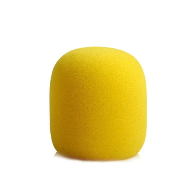 5 pz/lotto Universale Mic Accessori Della Copertura Della Gomma Piuma Palmare Microfono Parabrezza Sponge Cap Parabrezza Microfone Microfono per KTV