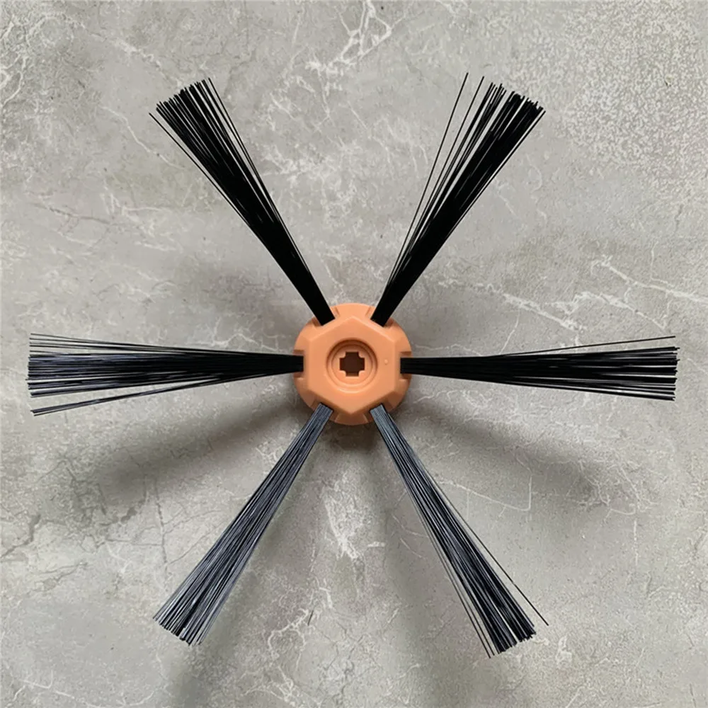 6 escovas laterais dos pces escova de limpeza para konka kc_vs66/vs39 arrebatadora acessórios do robô