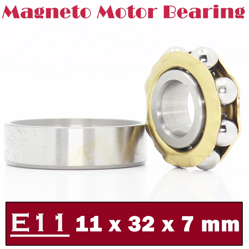 E11 Magneto Bearing 11*32*7 mm ( 1 PC ) Angular Contact Separate Permanent Motor Ball Bearings EN11 FB11